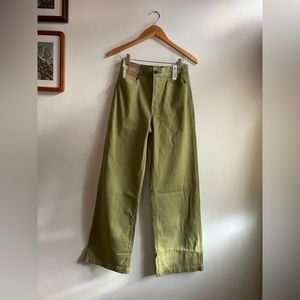 Madewell emmett wide leg full length pants